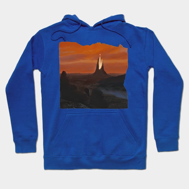 Leaving the Ivory Tower Hoodie by The Neverending Story